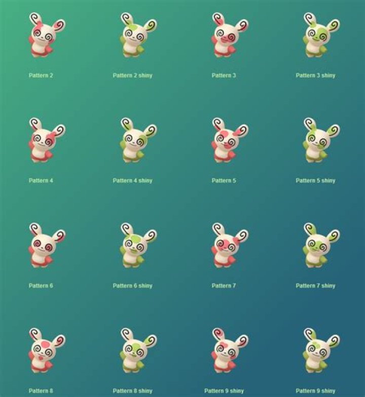 How many types of Spinda are there?