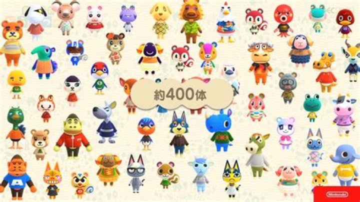 How many villagers are there in Animal Crossing?