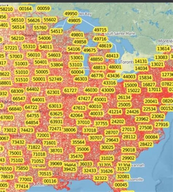 How many zip codes are in Rockville MD?