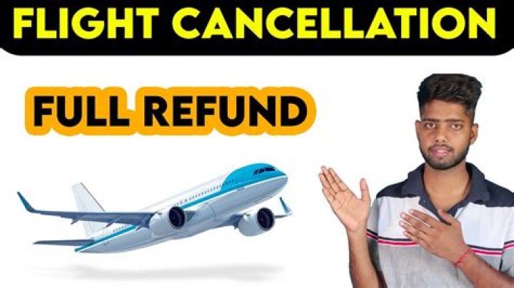 How much amount is refunded in cancellation of flight ticket?