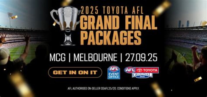 How much are AFL Grand Final packages?