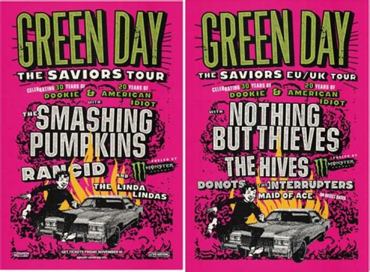How much are the Green Day tickets?