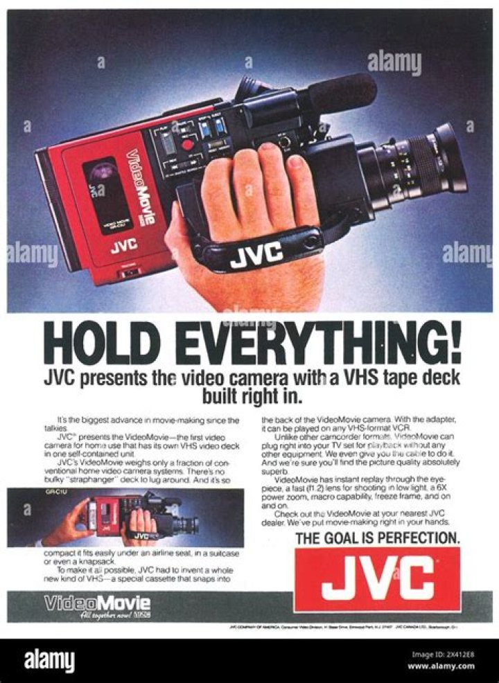 How much did a camcorder cost in 1985?