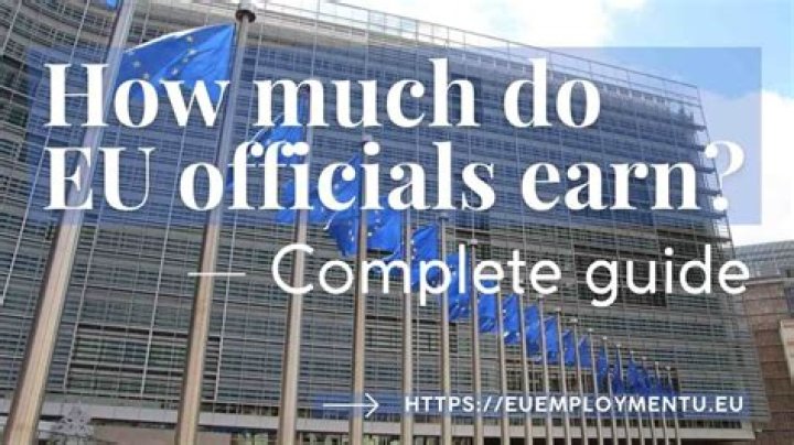 How much do European commissioners earn?