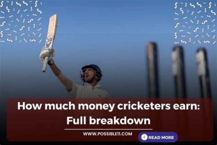 How much do state cricketers earn?