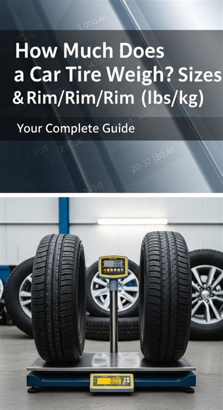 How much does a 16 inch tire weigh?
