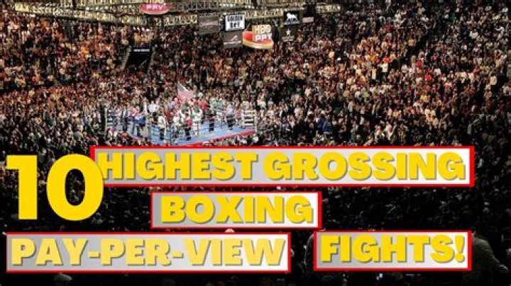How much does a bar pay for a pay per view fight?