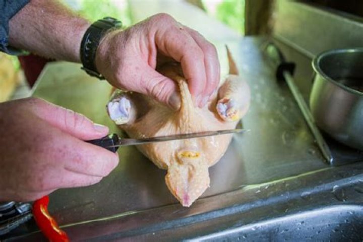 How much does a butchered chicken weigh?