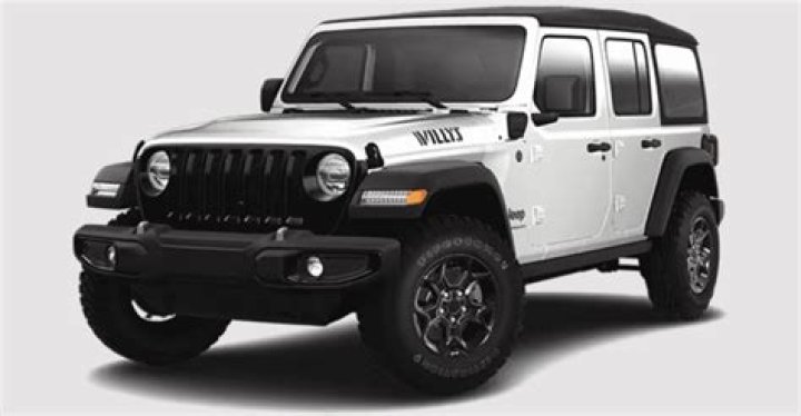How much does a Jeep Wrangler cost a month?