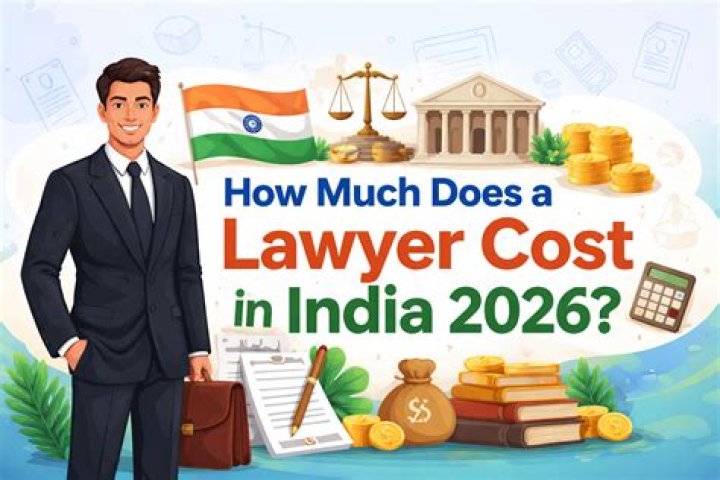 How much does a lawyer cost in India?