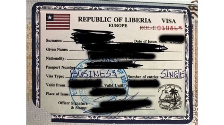 How much does a Liberian visa cost?