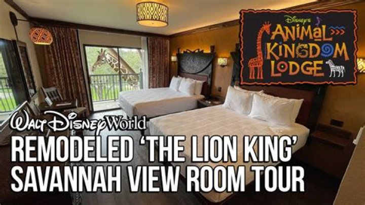 How much does a Savannah view room cost at Animal Kingdom Lodge?