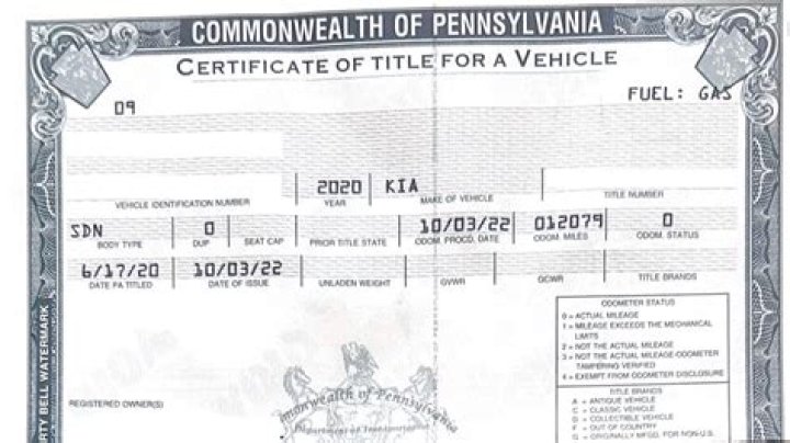 How much does a title for a car cost?