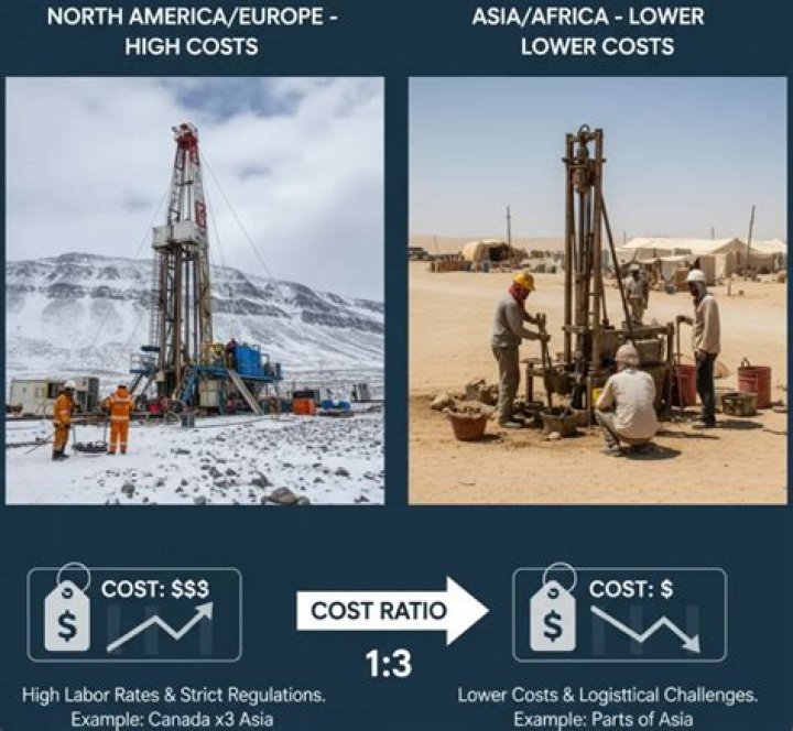 How much does a water drill rig cost?