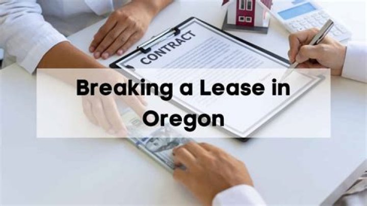 How much does it cost to break a lease in Oregon?