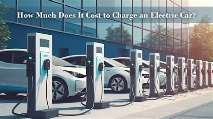 How much does it cost to charge an electric BMW?