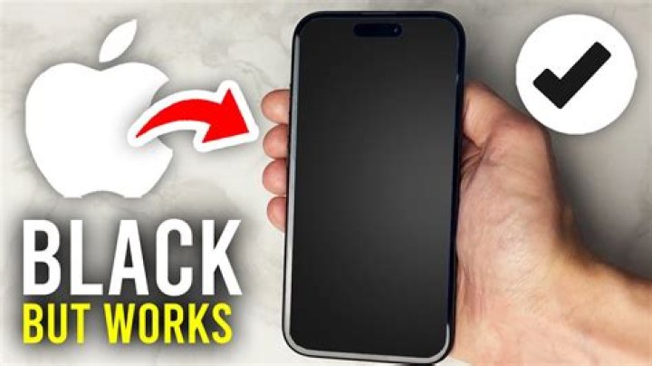 How much does it cost to fix a black screen on an iPhone?