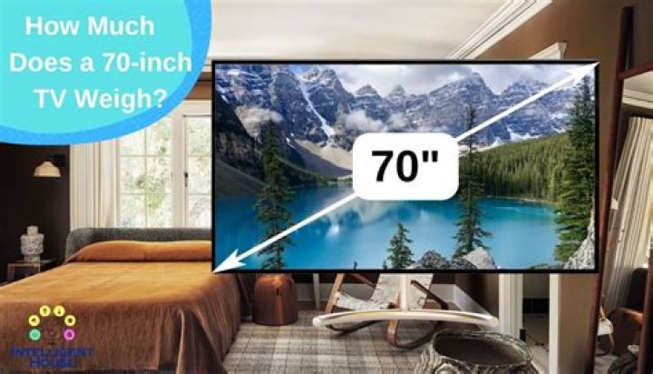 How much does my LG TV weigh?