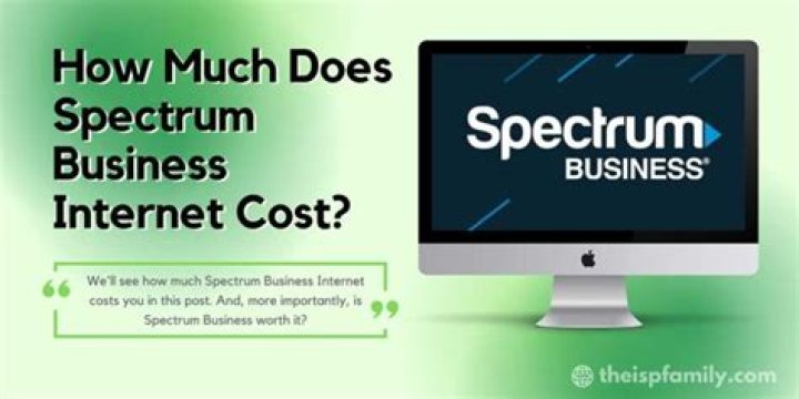 How much does Spectrum Business Internet cost?