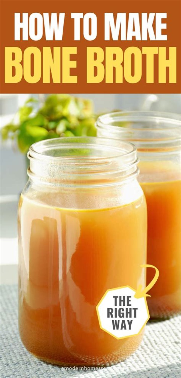 How much fat is in homemade bone broth?