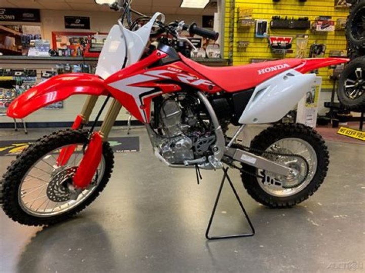 How much horsepower does a Honda crf150f have?
