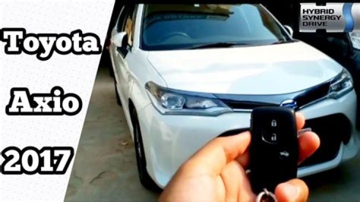 How much horsepower does a Toyota Axio have?