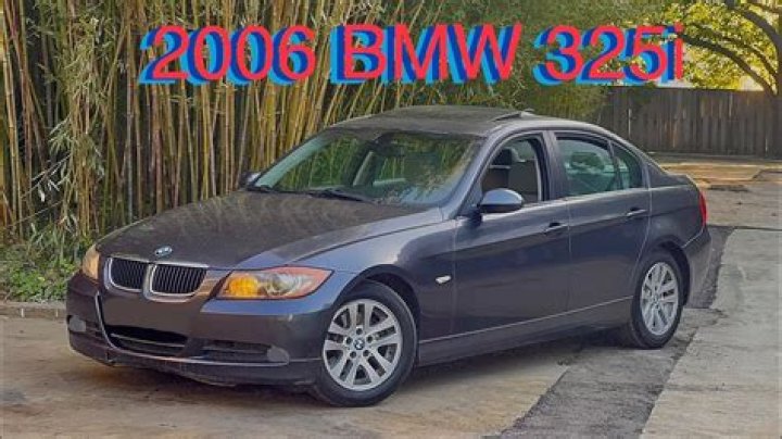 How much is a 2006 BMW 325i worth?