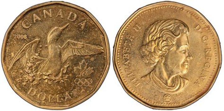 How much is a 2008 loonie worth?