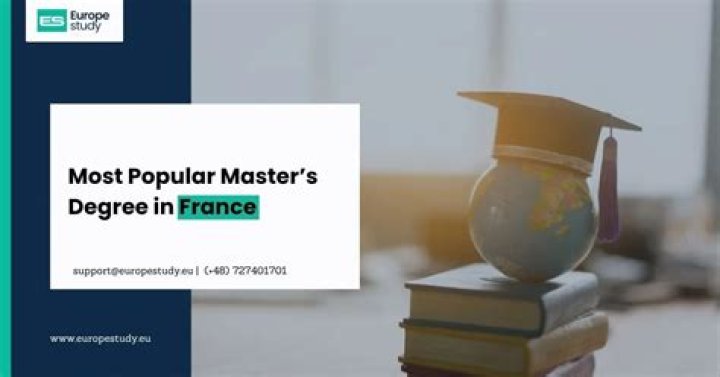 How much is a Masters degree in France?