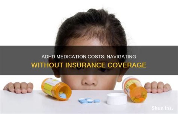How much is ADHD medicine without insurance?