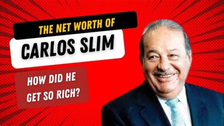 How much is Carlos Slim net worth?