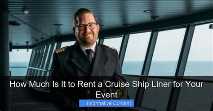 How much is it to rent a ship?