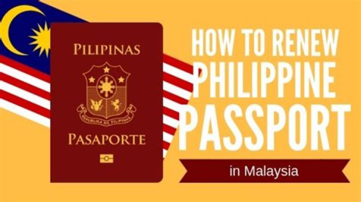 How much is the renewal of Philippine passport in Malaysia?