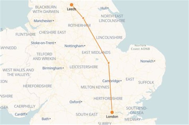 How much is train from London to Leeds?