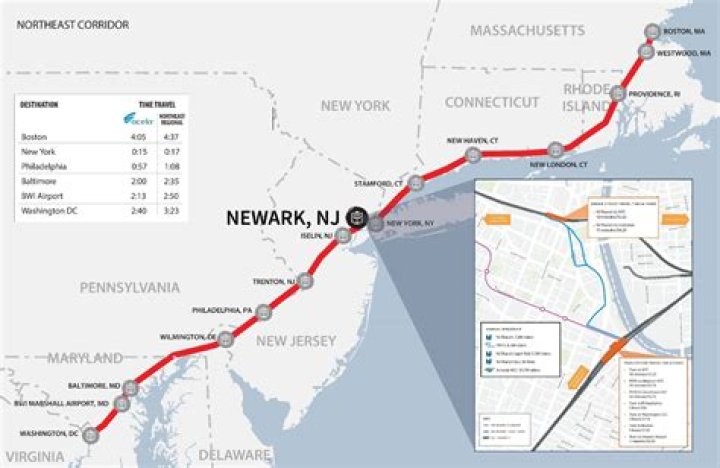 How much is train from Newark to Philadelphia?