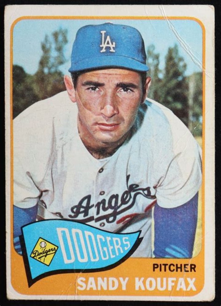How much money did Sandy Koufax make in 1965?