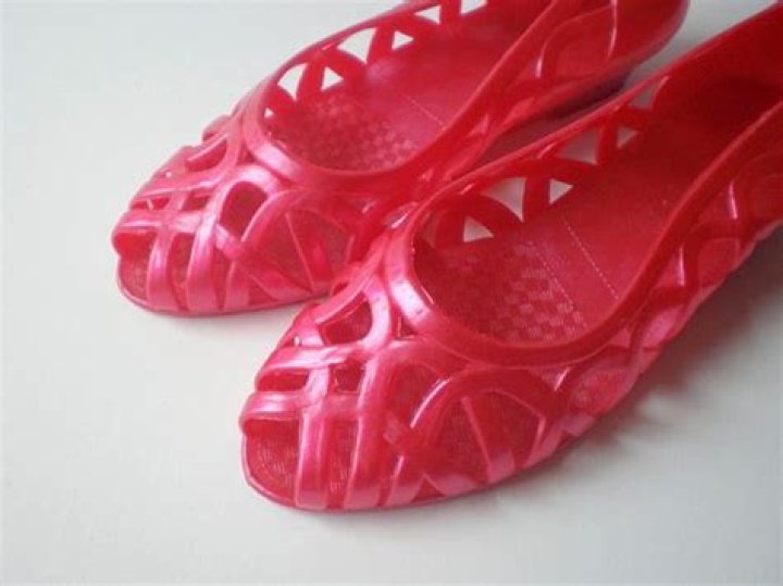 How much were jelly shoes in the 80's?
