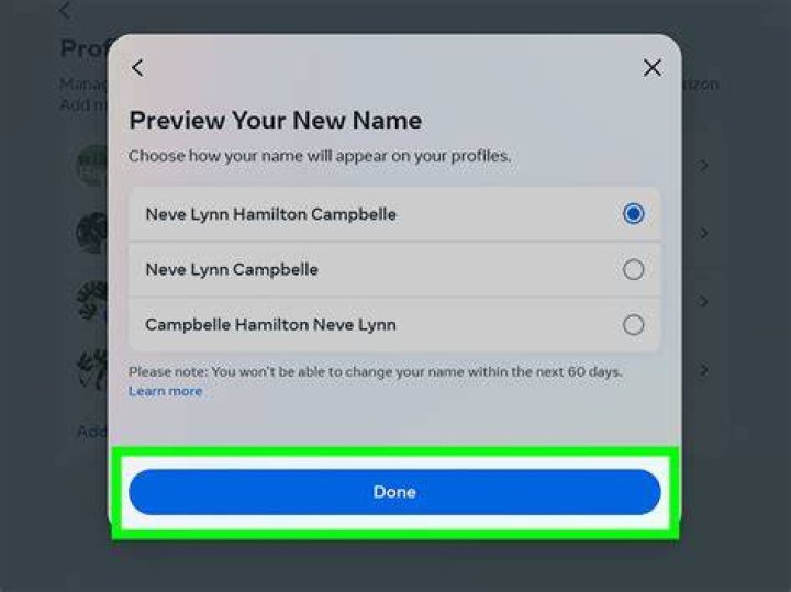 How often can I change my facebook name?
