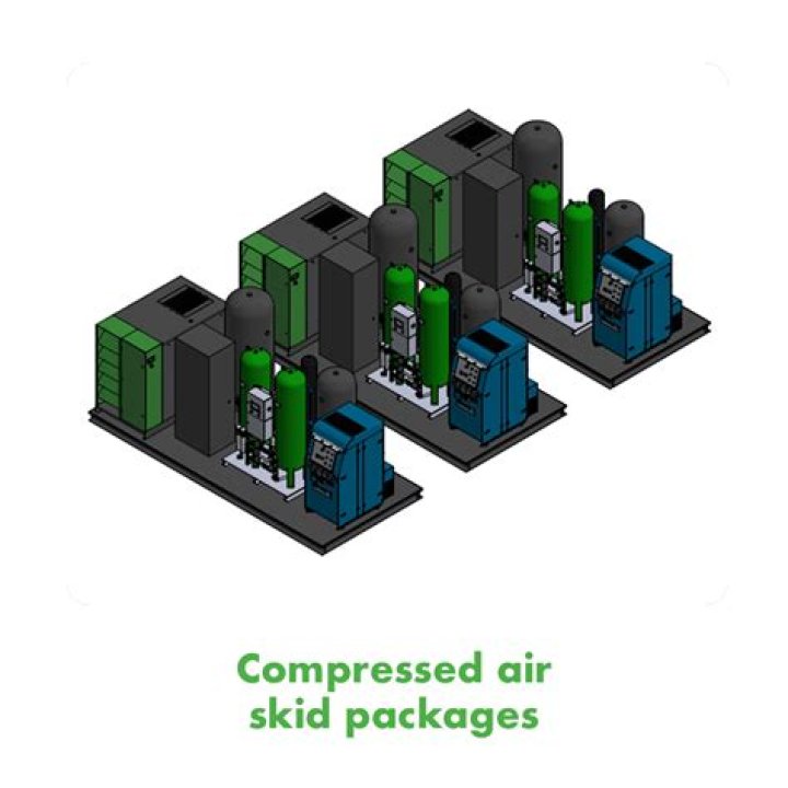 How often should a dental compressor be serviced?