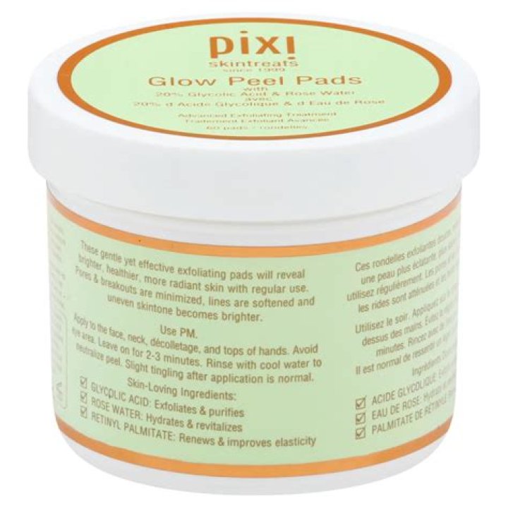 How often should you use Pixi Glow Peel pads?