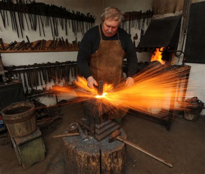 How old is blacksmithing?