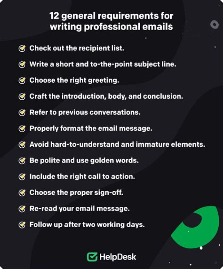 How should a professional email a photographer?