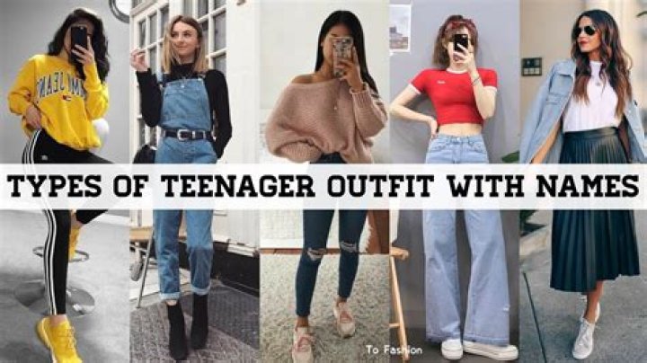 How should a teenage girl match her clothes?