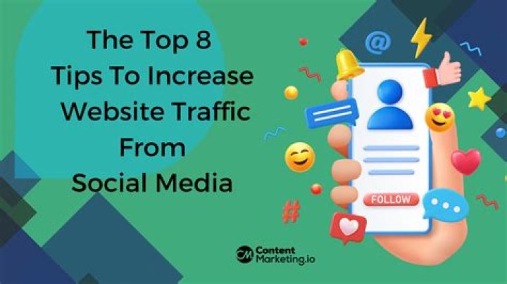 How social media can increase website traffic?