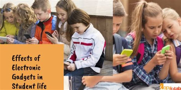 How technology and gadgets affect studies of students?