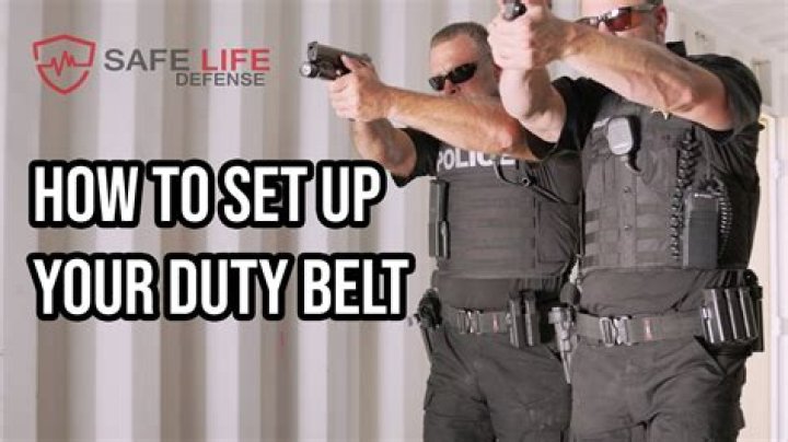 How thick should a gun belt be?