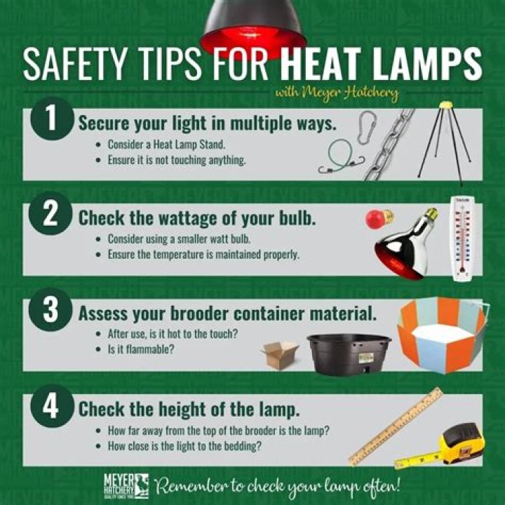 How warm is a heat lamp?