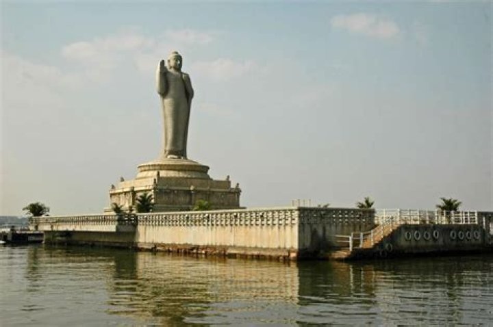 How was Hussain Sagar built?