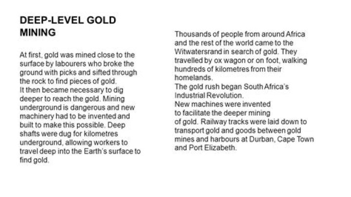 How was mining invented?
