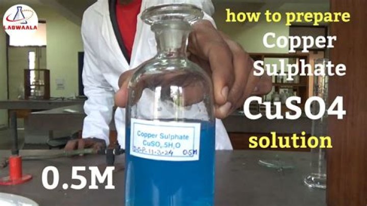 How would you prepare a CuSO4 solution for Hb estimation?